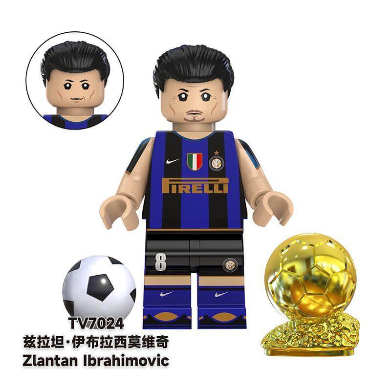 TV6503 Football players Messi Neymar Minifigs