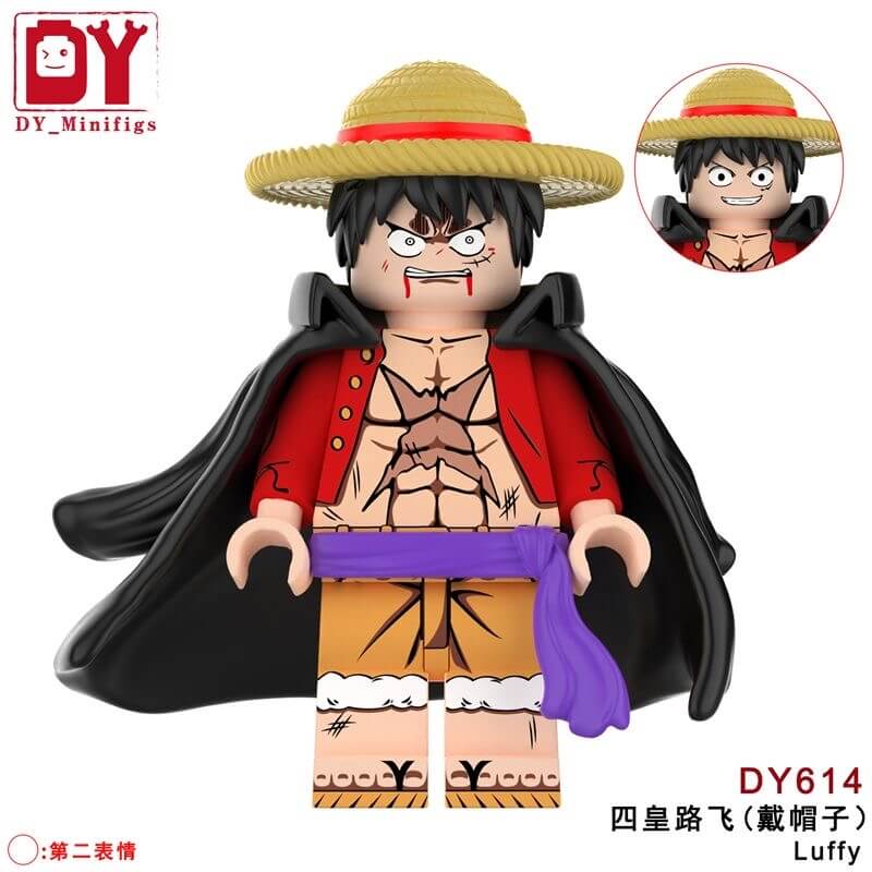 DY605-634 One Piece Luffy Chopper Minifigs