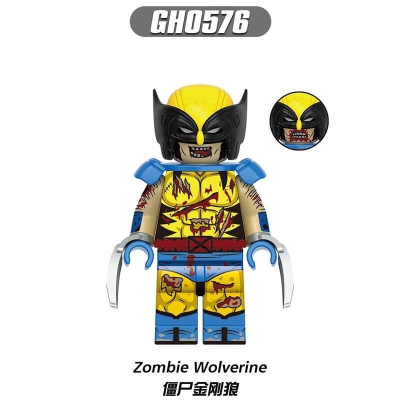 G0173 Deadpool & Wolverine Minifigs