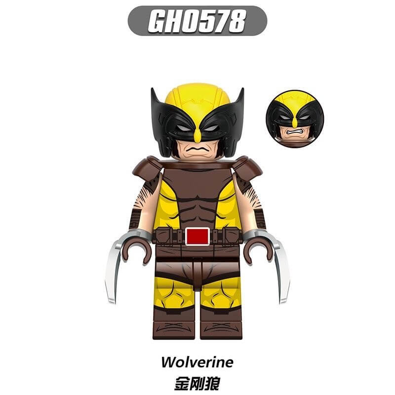 G0173 Deadpool & Wolverine Minifigs