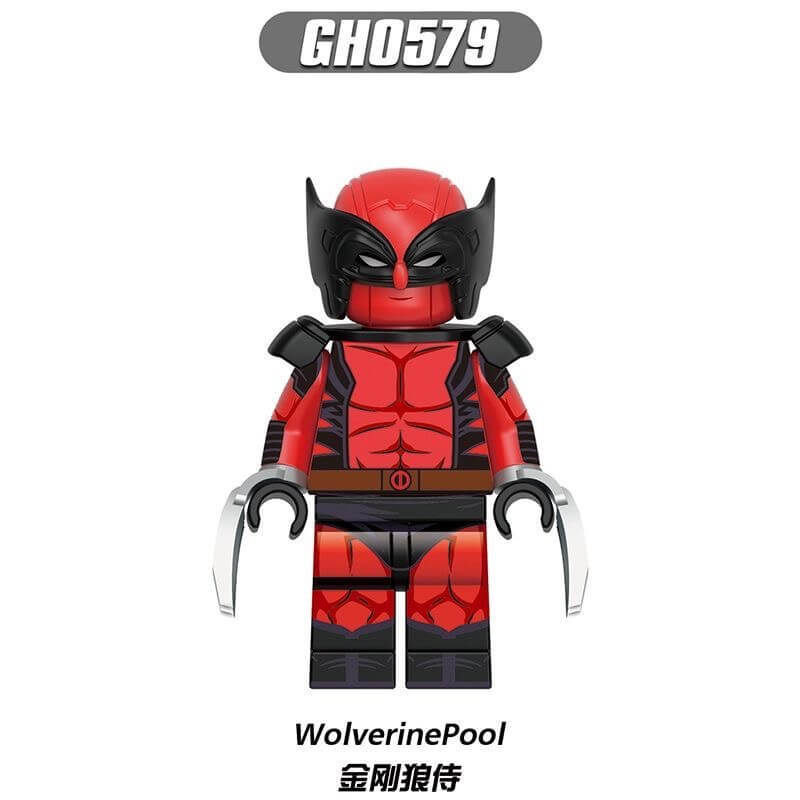 G0173 Deadpool & Wolverine Minifigs
