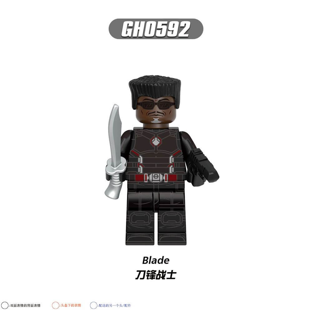 G0175 Wolverine Deadpool minifigs