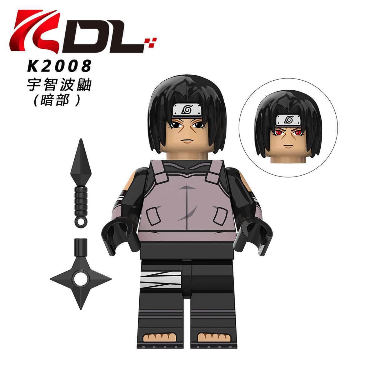 KDL802 Naruto Sasuke Uchiha Minifigs