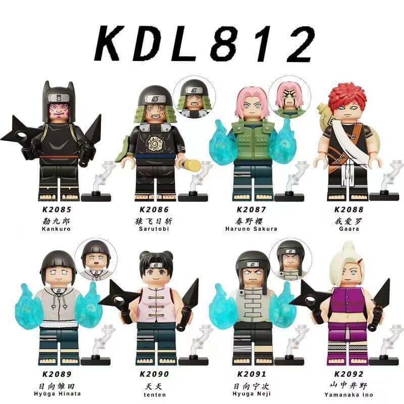 KDL812 Naruto Sarutobi Hiruzen Yamanaka Ino Minifigs