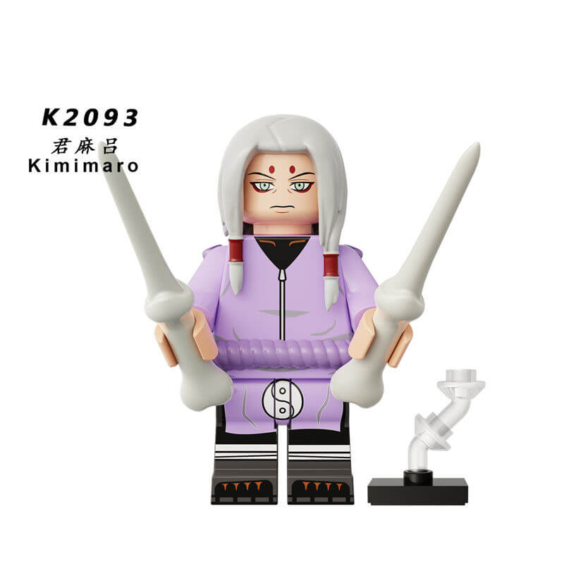 KDL813 Naruto Kimimaro Yakushi Kabuto Minifigs