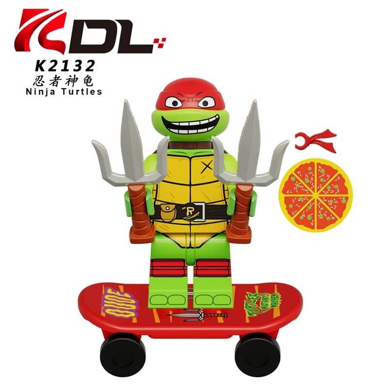 KDL817 Teenage Mutant Ninja Turtles Minifigs