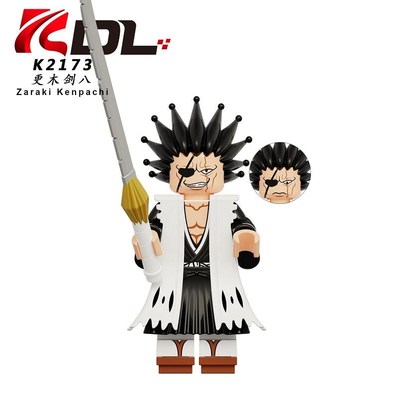 KDL824 BLEACH Zaraki Kenpachi Kurosaki Ichigo Minifigs