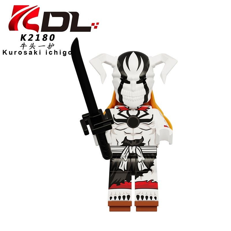KDL824 BLEACH Zaraki Kenpachi Kurosaki Ichigo Minifigs