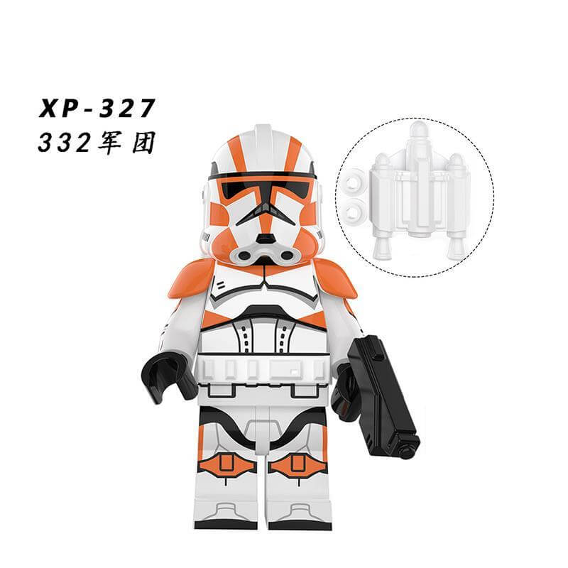 KT1043  Star Wars 327th Legion Minifigs