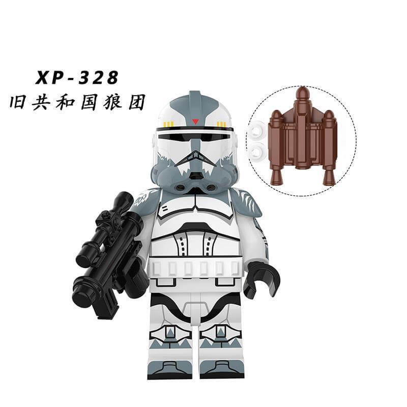 KT1043  Star Wars 327th Legion Minifigs