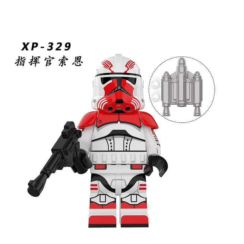 KT1043  Star Wars 327th Legion Minifigs