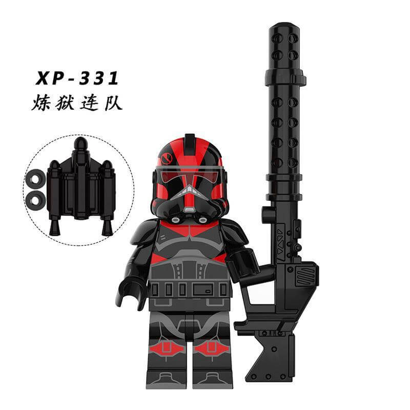 KT1043  Star Wars 327th Legion Minifigs