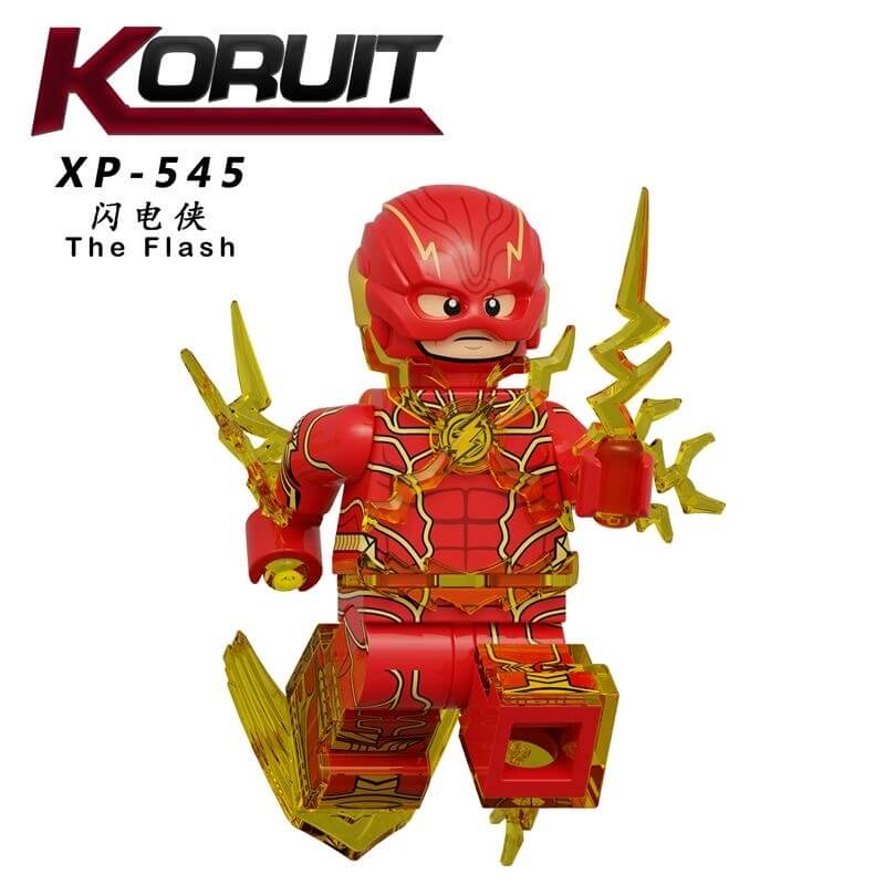 KT1071 DC Comics Super Hero Mini Figures Wonder Woman Flash Superman Minifigs