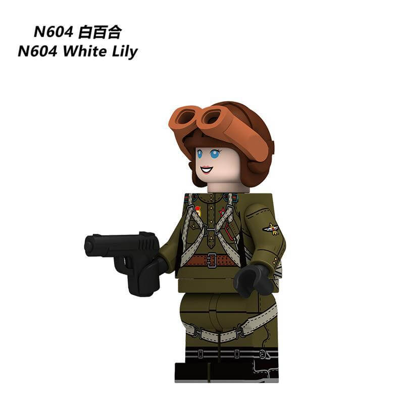 N601-604 1st Soviet Cavalry Regiment minifigs
