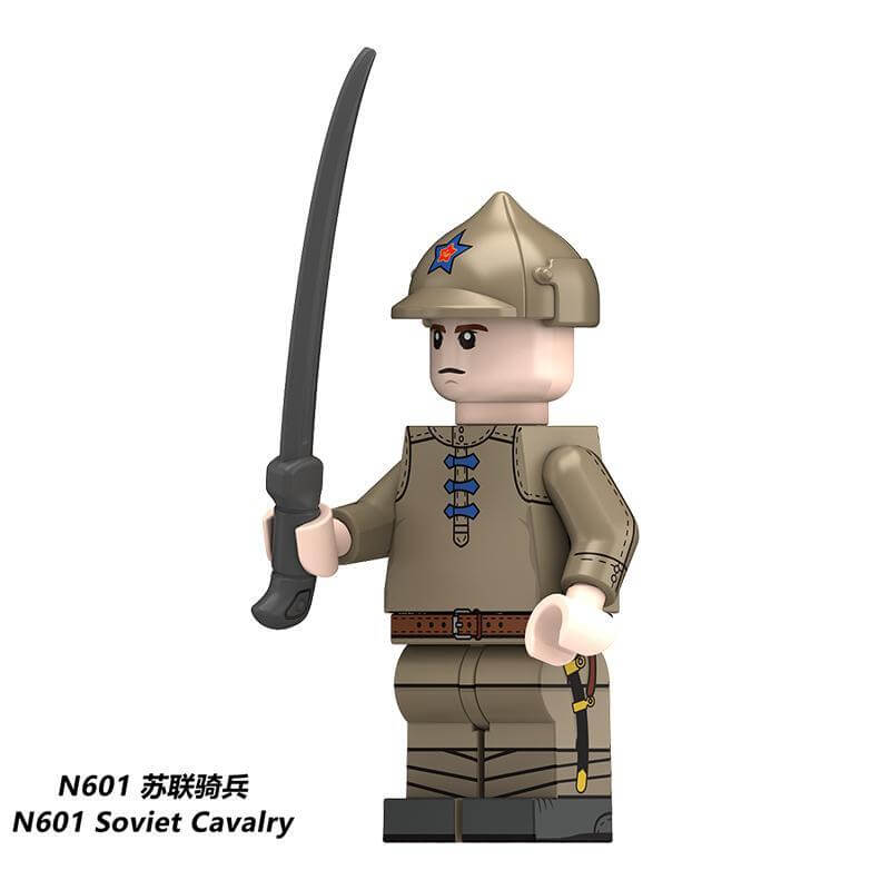 N601-604 1st Soviet Cavalry Regiment minifigs