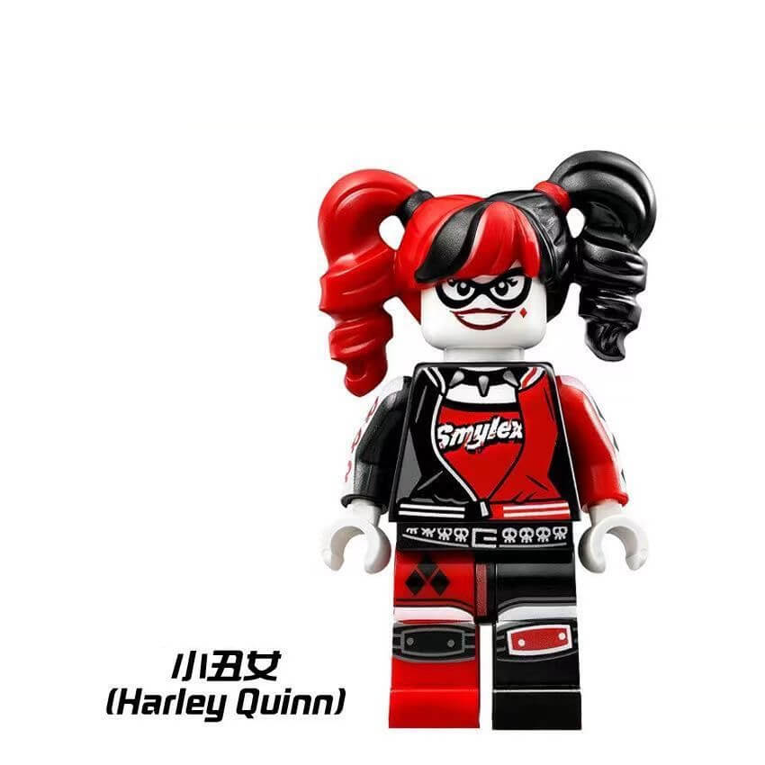 PG8032 Super Hero DC Joker Harley Quinn Robin Minifigs