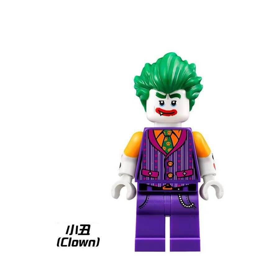 PG8032 Super Hero DC Joker Harley Quinn Robin Minifigs