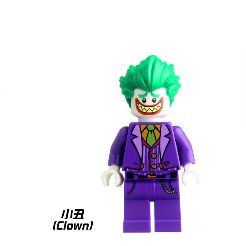 PG8032 Super Hero DC Joker Harley Quinn Robin Minifigs