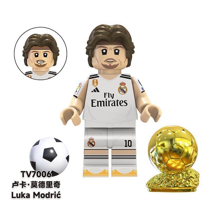 TV6501 Football Players Minifigs Messi luka Modric