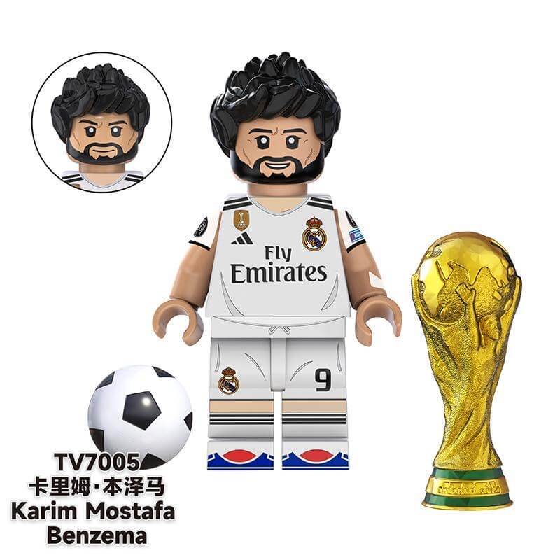 TV6501 Football Players Minifigs Messi luka Modric