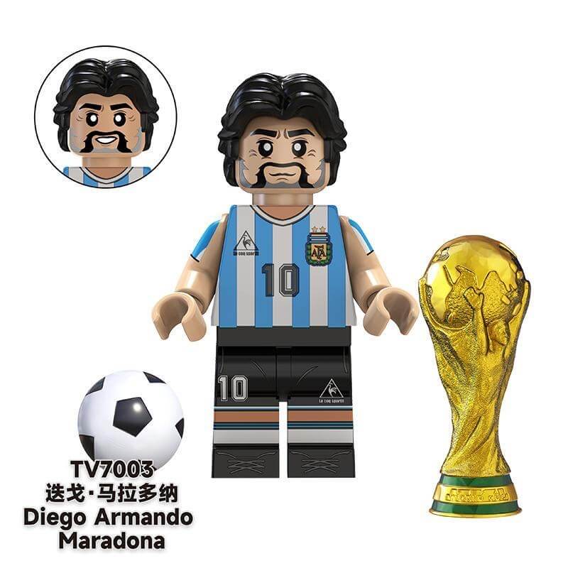 TV6501 Football Players Minifigs Messi luka Modric
