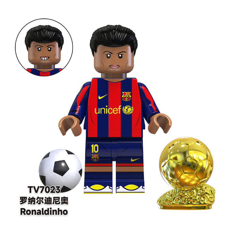 TV6503 Football players Messi Neymar Minifigs