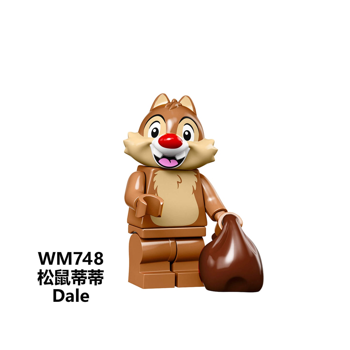 WM6066 Mickey Minnie McDuck Minifigs