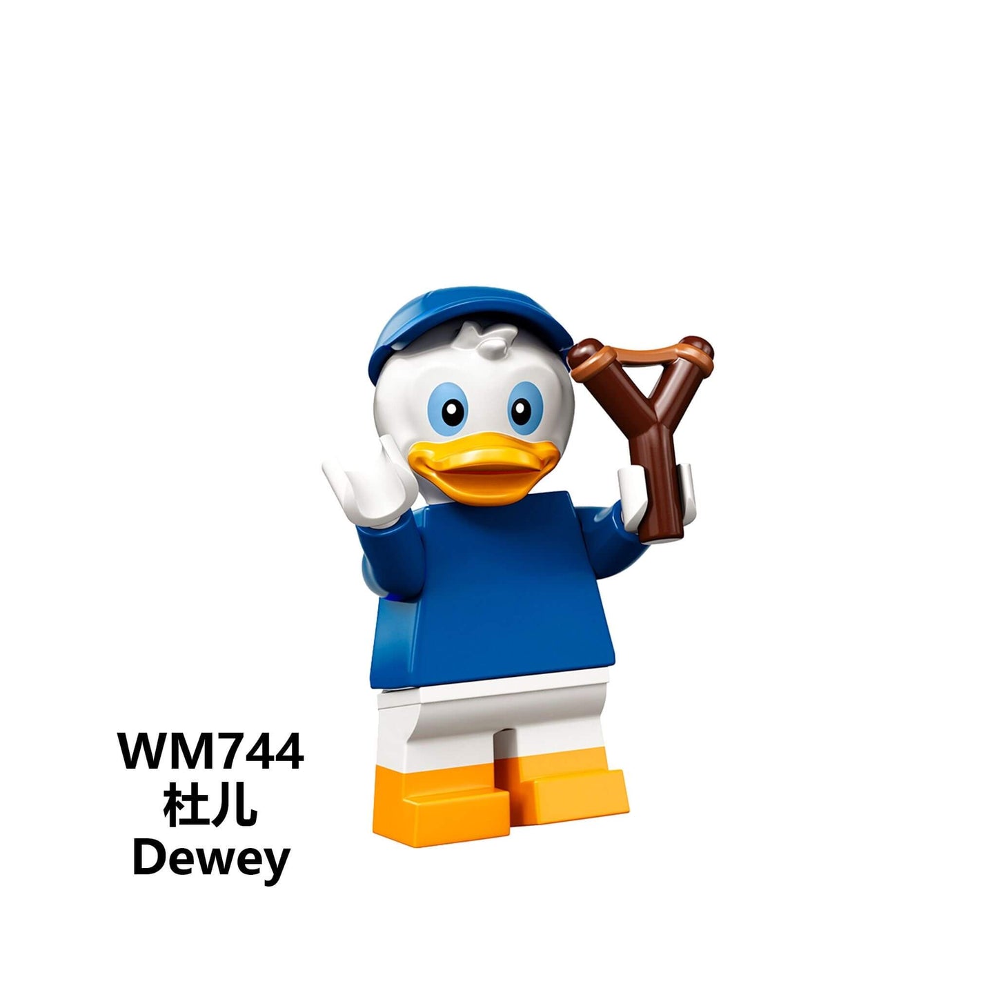 WM6066 Mickey Minnie McDuck Minifigs