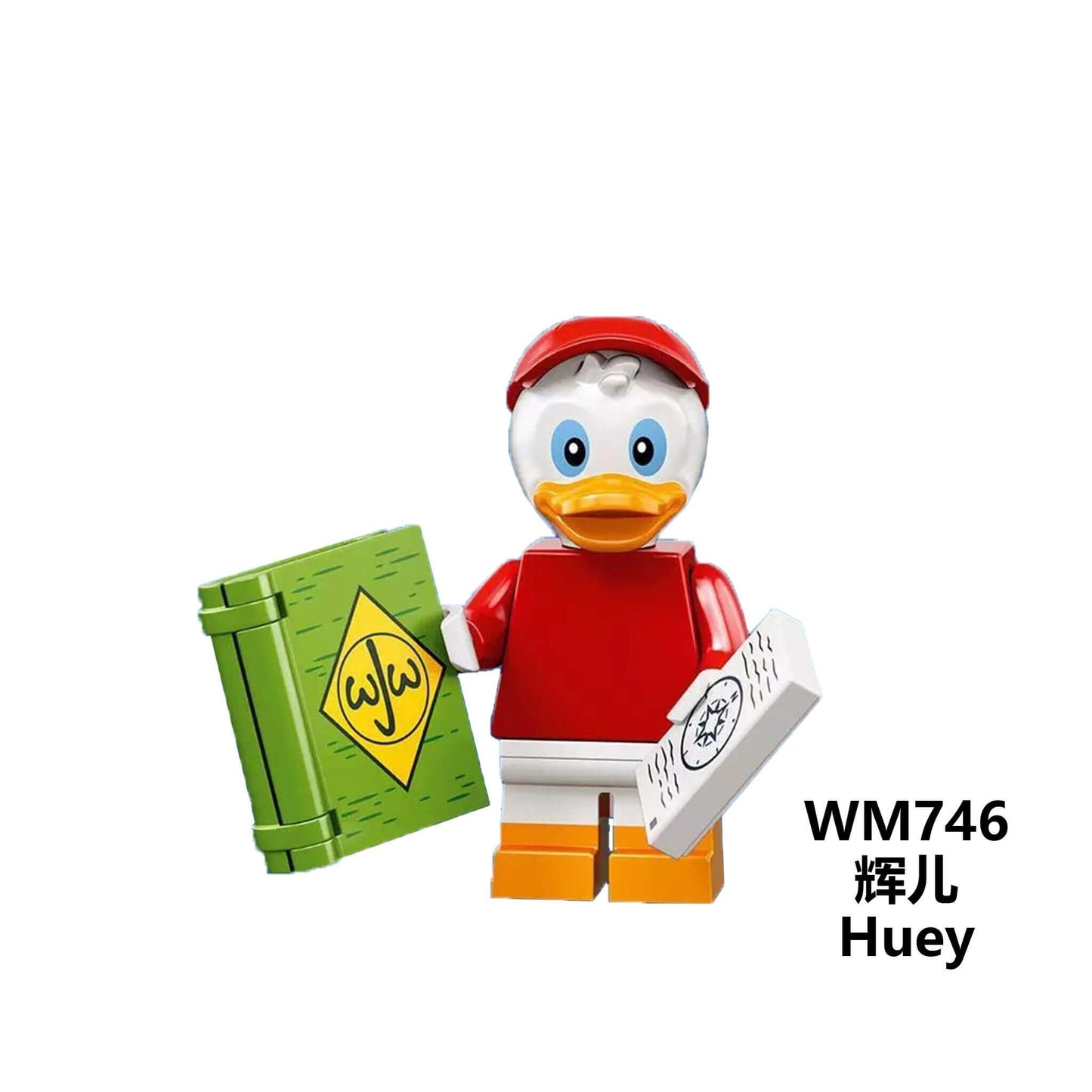 WM6066 Mickey Minnie McDuck Minifigs