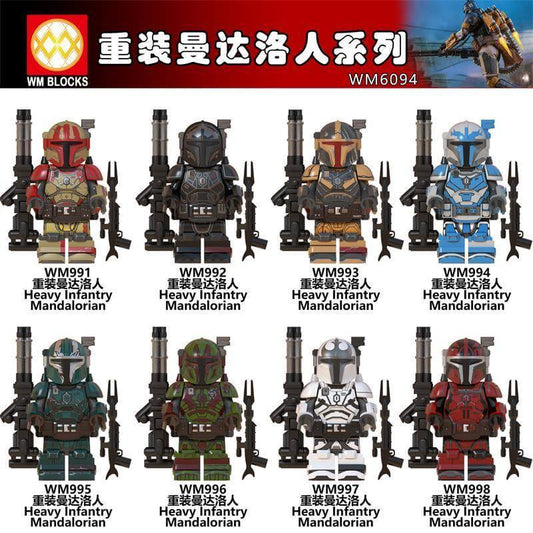 WM6094 Star Wars The Mandalorian Reloaded Minifigs