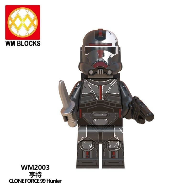 WM6095 Star Wars Clone Force 99 Wrecker Rex Jesse Minifigs