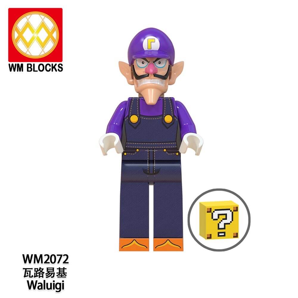 WM6103 Mario Kinopio Big Koopa Minifigs