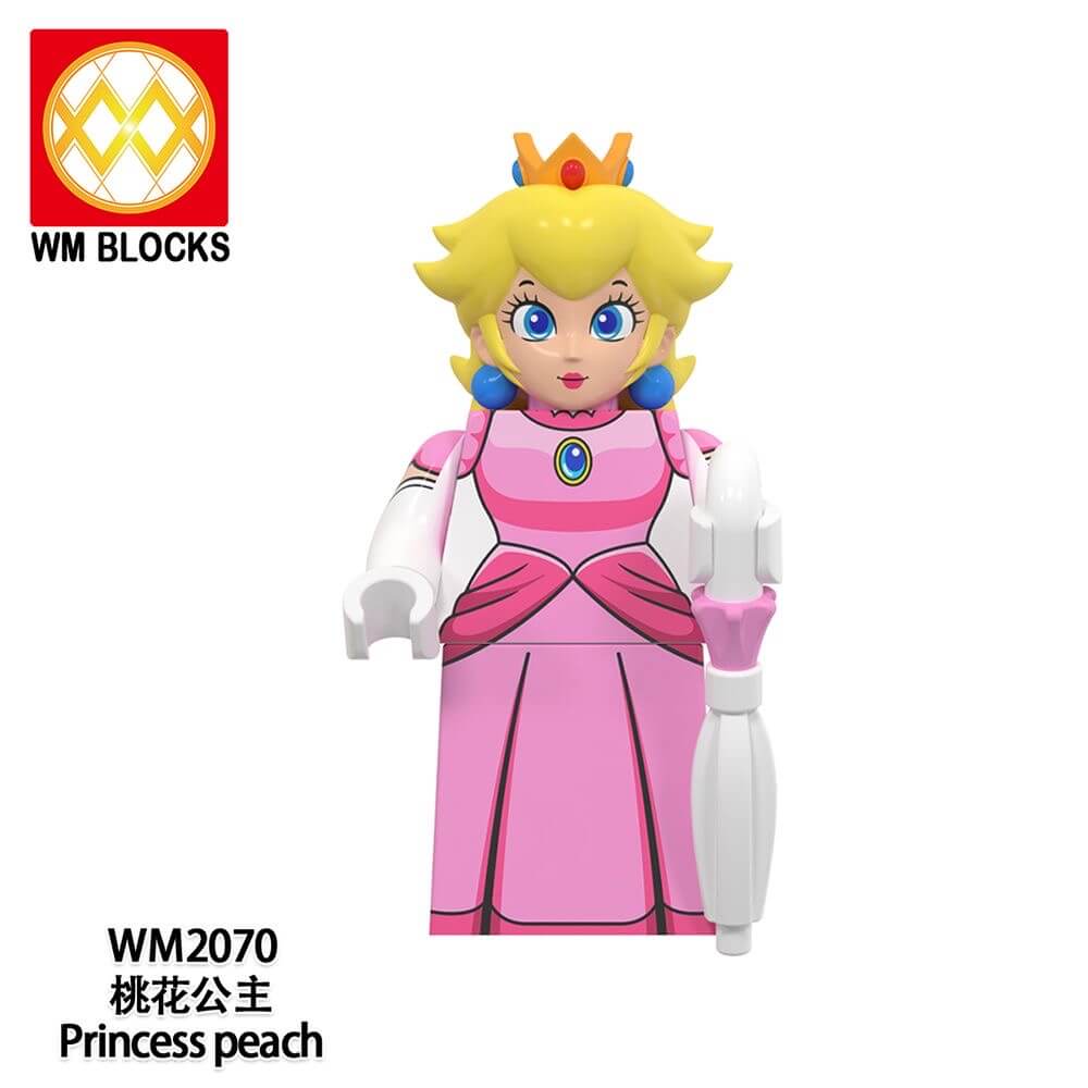 WM6103 Mario Kinopio Big Koopa Minifigs