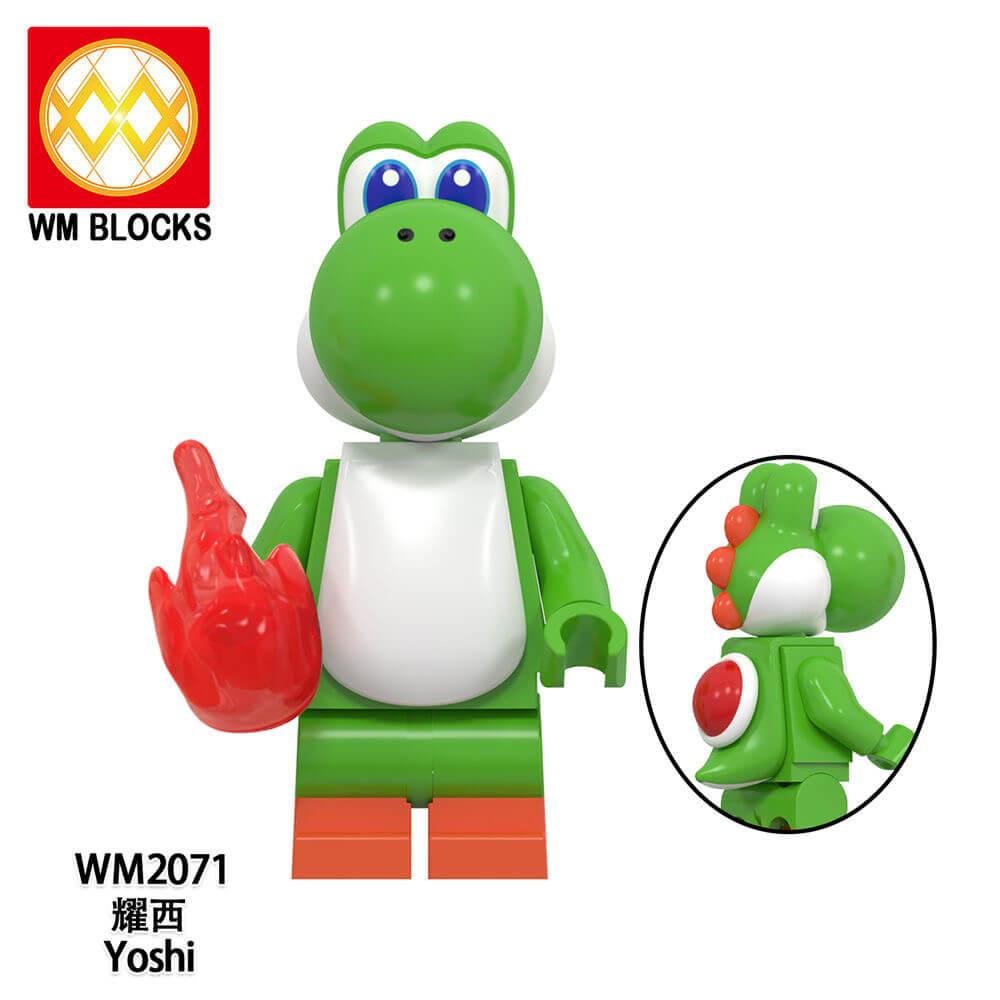 WM6103 Mario Kinopio Big Koopa Minifigs