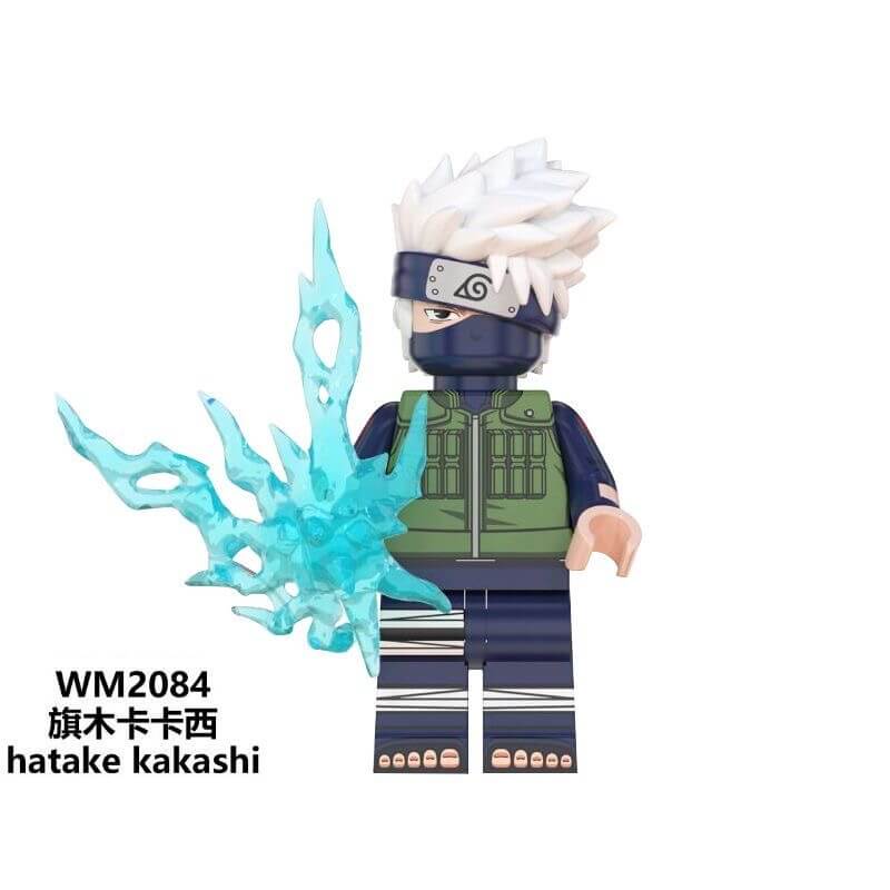 WM6105 Naruto Sasuke Uchiha  Hatake Kakashi Minifigs