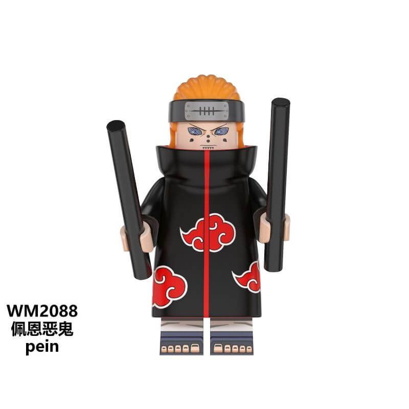 WM6105 Naruto Sasuke Uchiha  Hatake Kakashi Minifigs