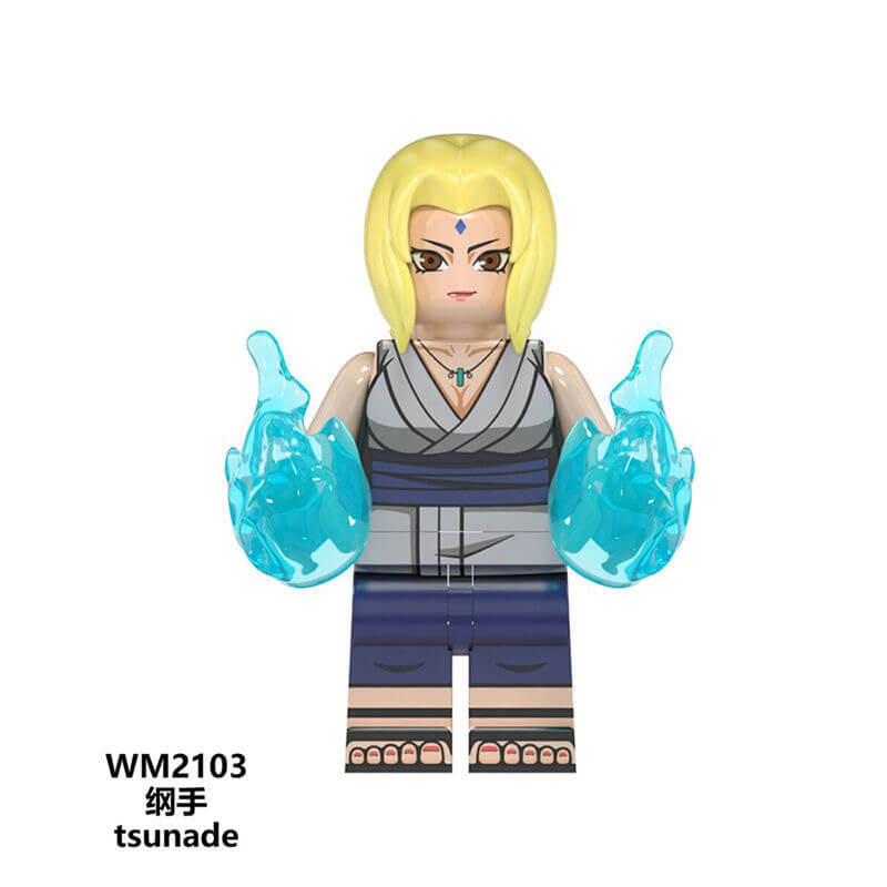 WM6107 Naruto Uzumaki Naruto Jiraiya Minifigs