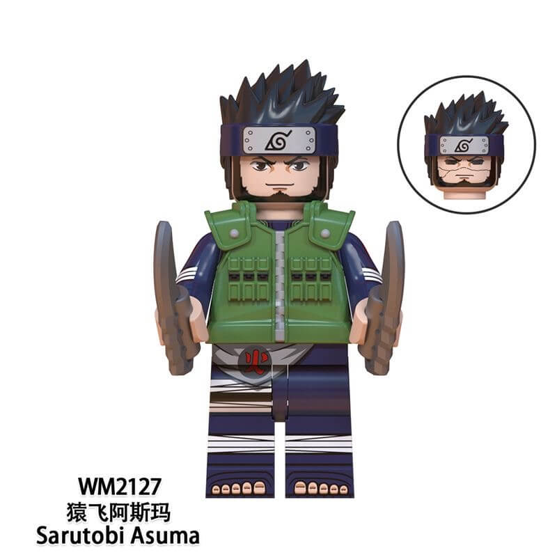 WM6110 Naruto Yamanaka Ino Aburame Shino Minifigs