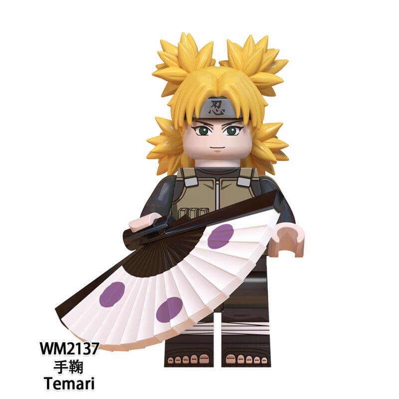 WM6111 Naruto Sarutobi Hiruzen Raikage Minifigs