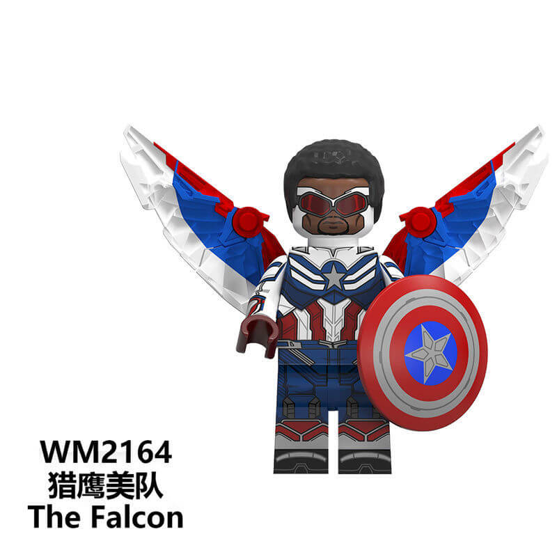 WM6117 Super Hero Winter Soldier The Falcon Minifigs