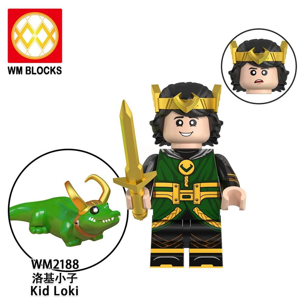 WM6119  Super hero Kang the Conqueror minifigs