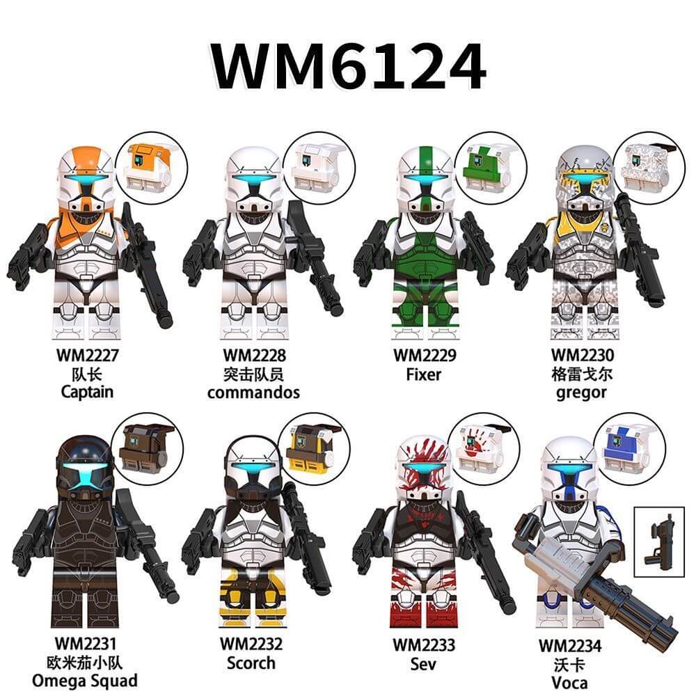 WM6124 Star Wars Gregor Waka Minifigs