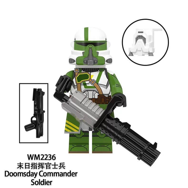WM6125 Star Wars Doomsday Commander Soldier minifigs