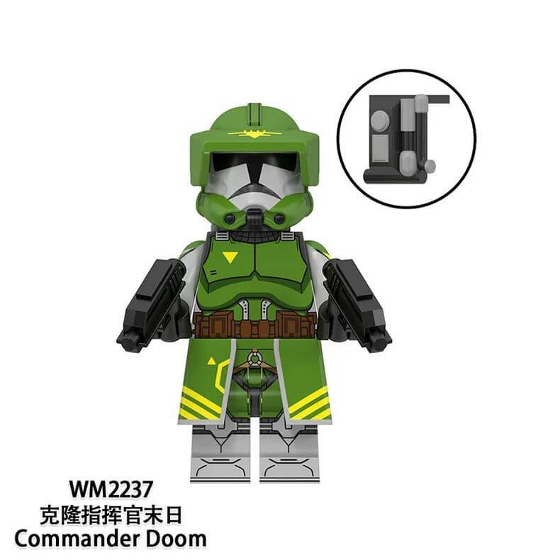 WM6125 Star Wars Doomsday Commander Soldier minifigs