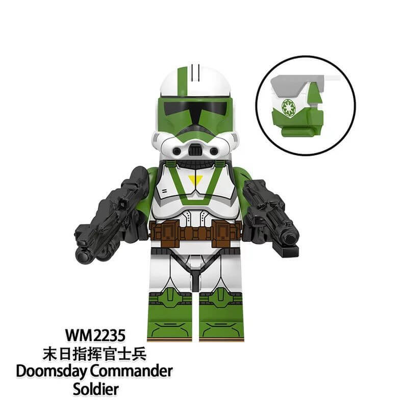 WM6125 Star Wars Doomsday Commander Soldier minifigs