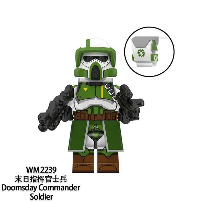WM6125 Star Wars Doomsday Commander Soldier minifigs