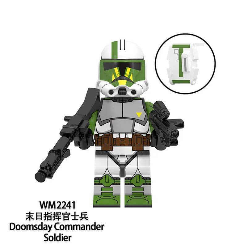 WM6125 Star Wars Doomsday Commander Soldier minifigs
