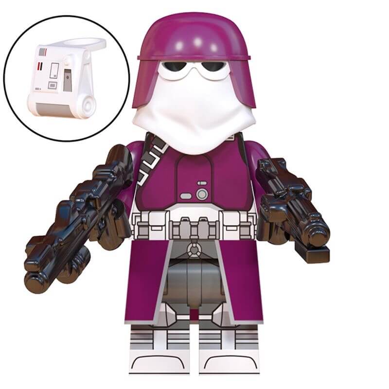 WM6127 Star Wars Nova Corps Marine Team 4 Commander Bacara Minifigs