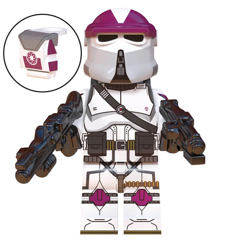 WM6127 Star Wars Nova Corps Marine Team 4 Commander Bacara Minifigs