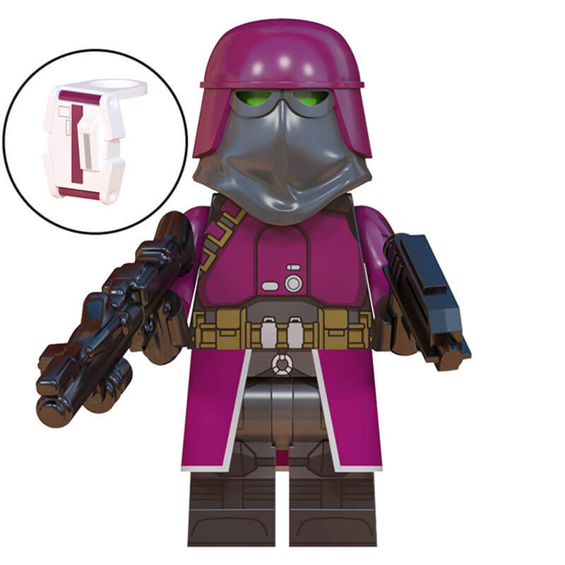 WM6127 Star Wars Nova Corps Marine Team 4 Commander Bacara Minifigs